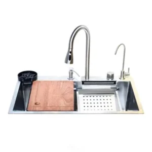 سینک آبشاری ولومی استیل