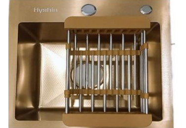 سینک تک لگن ۴۰×۴۰ طلایی