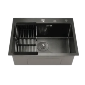 سینک تک لگن ۴۰×۴۰ مشکی