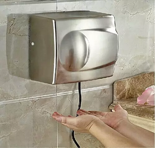 دست خشک کن برقی اتوماتیک استیل