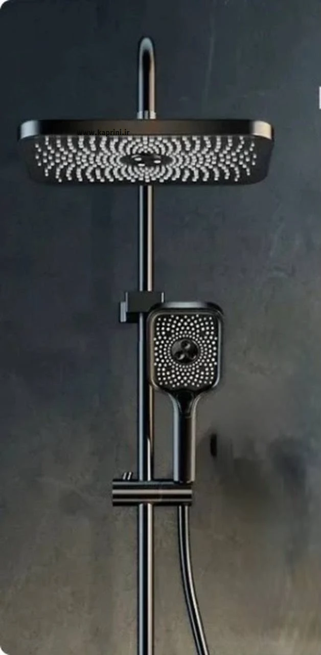 دوش پیانویی دیجیتال رنگ دودی