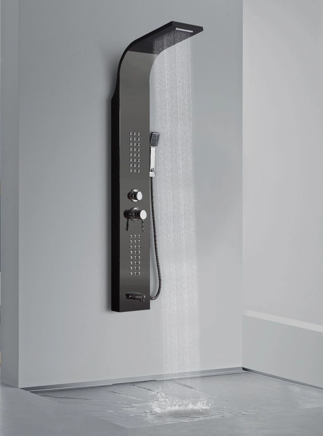 پنل دوش حمام مشکی