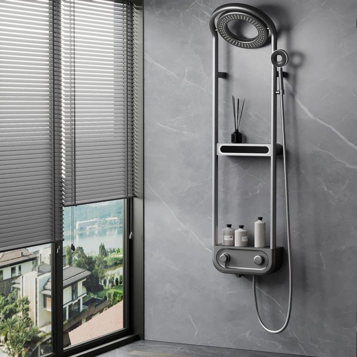 پنل دوش چرخشی دیجیتالی