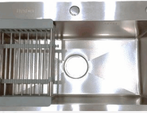 سینک تک لگن ۶۵×۴۰ استیل