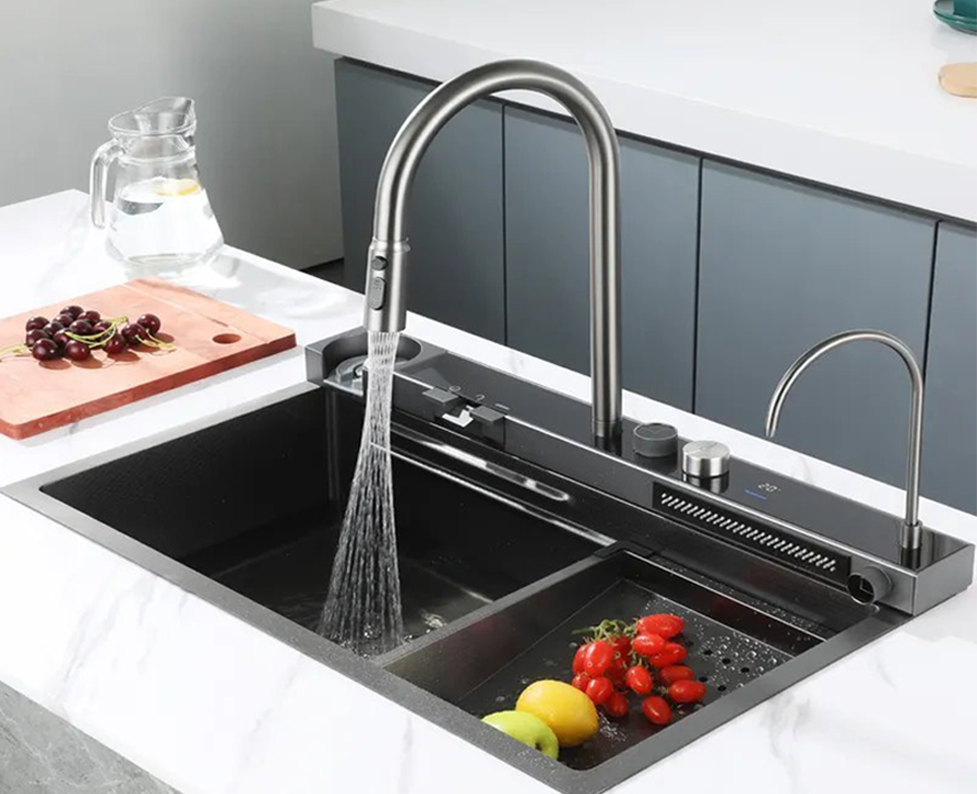 سینک پیانویی 3 کلید دودی